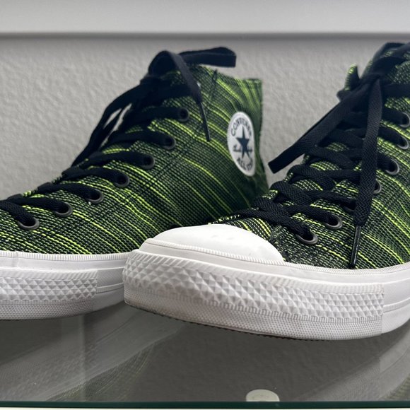 Chuck Taylor All Star 2 Hi 'Black Volt' Size 10M / 12W - Picture 5 of 6